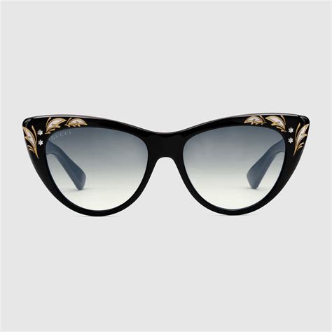 gucci cat-eye eyeglasses|cat eye gucci sunglasses women's.